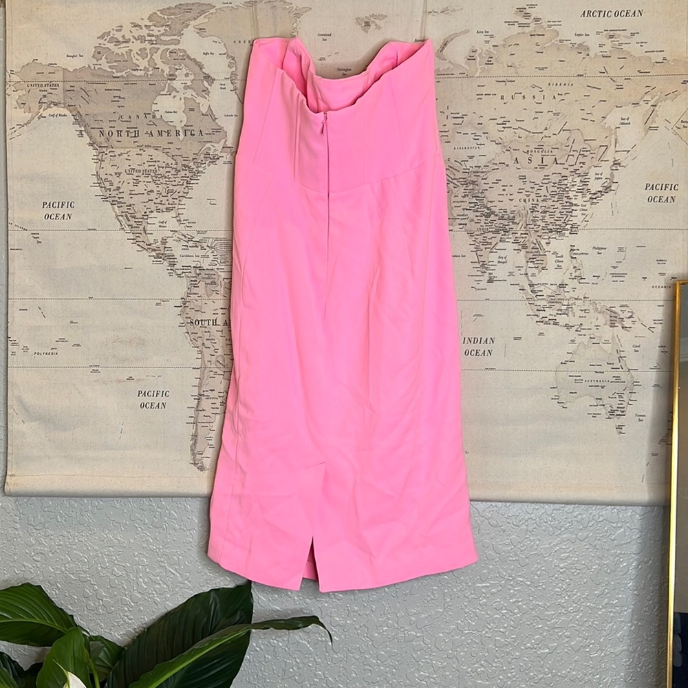 HOUSE OF CB 'Niaz' Pepto Pink Crepe Corset Dress - Picture 8 of 11